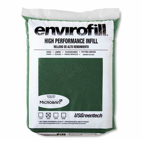 16-30 Grit Black/Green Sand - 50 Lb - Microban Coated - Landscaping