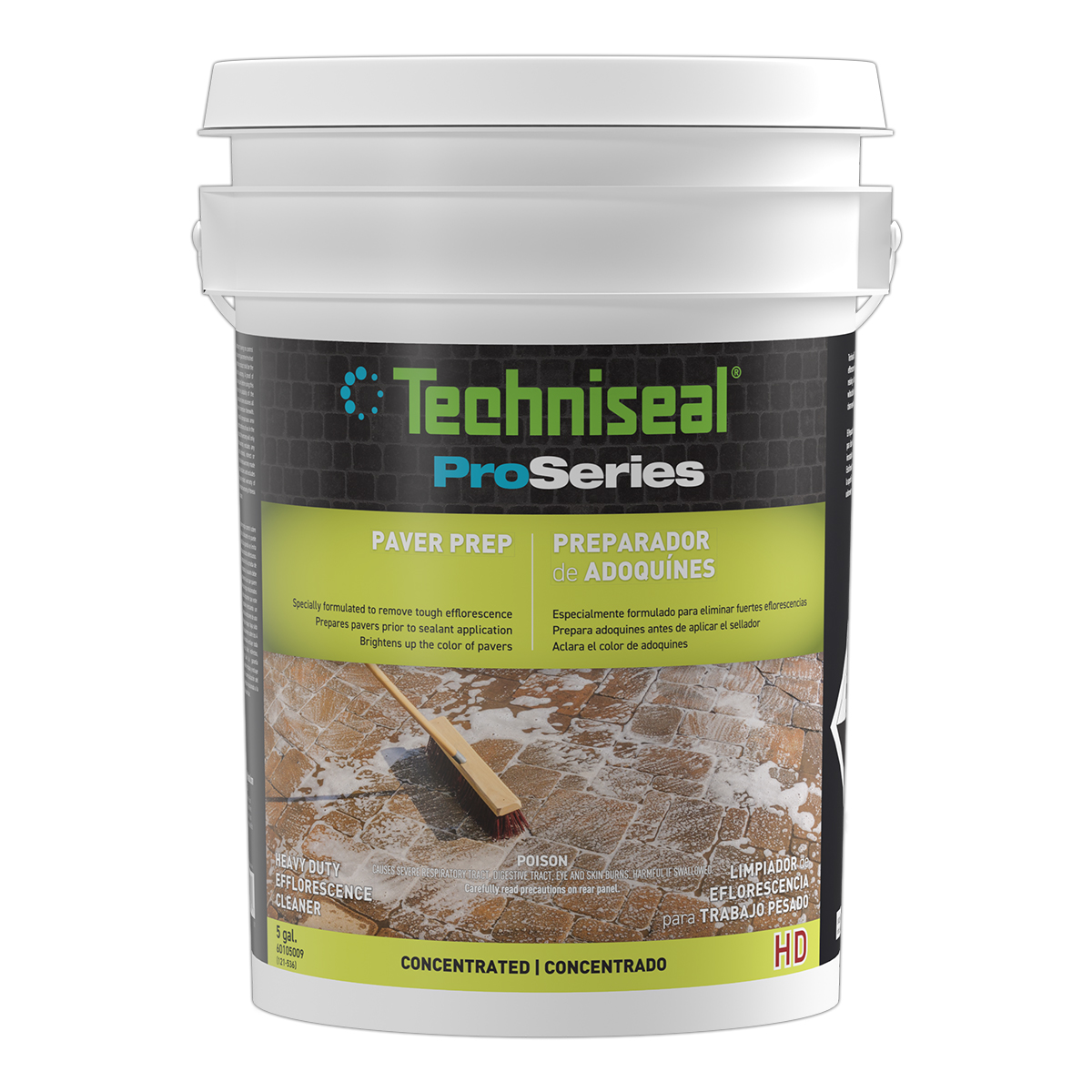 Techniseal Efflorescence 5 Gal Cleaner - Hardscape