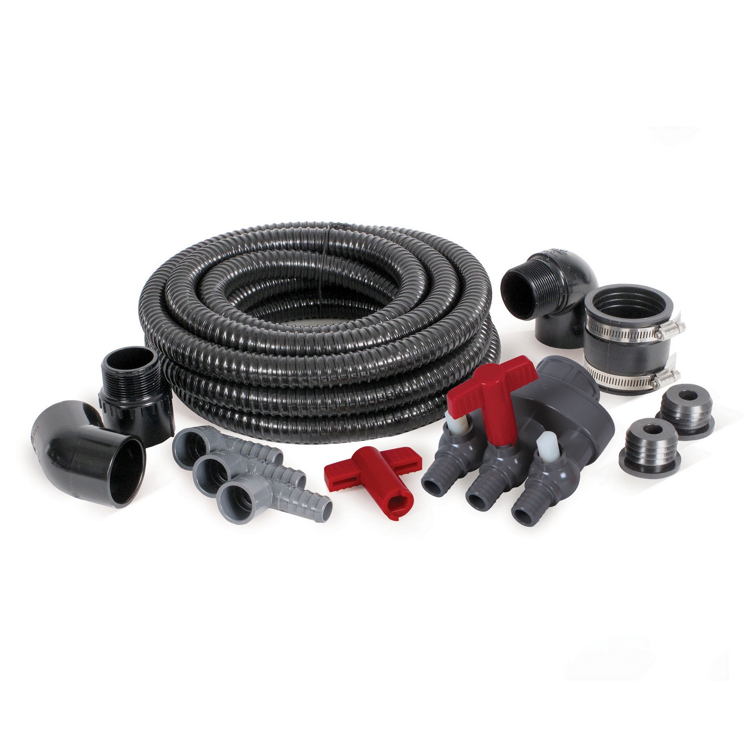 Plumbing Kit For Foutainbasin - 3-Way Diverter - Water Features