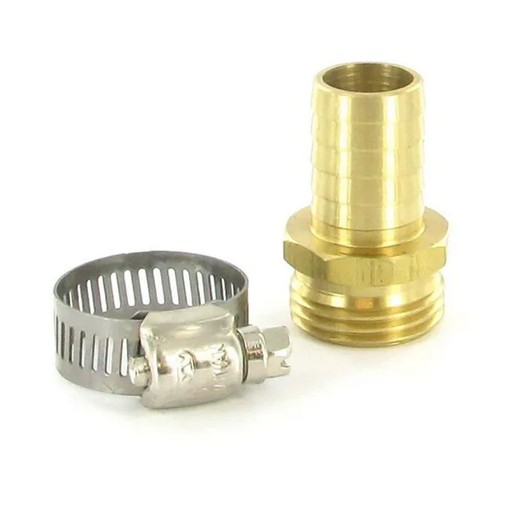 Male End Hose Repair - Brass - Irrigation