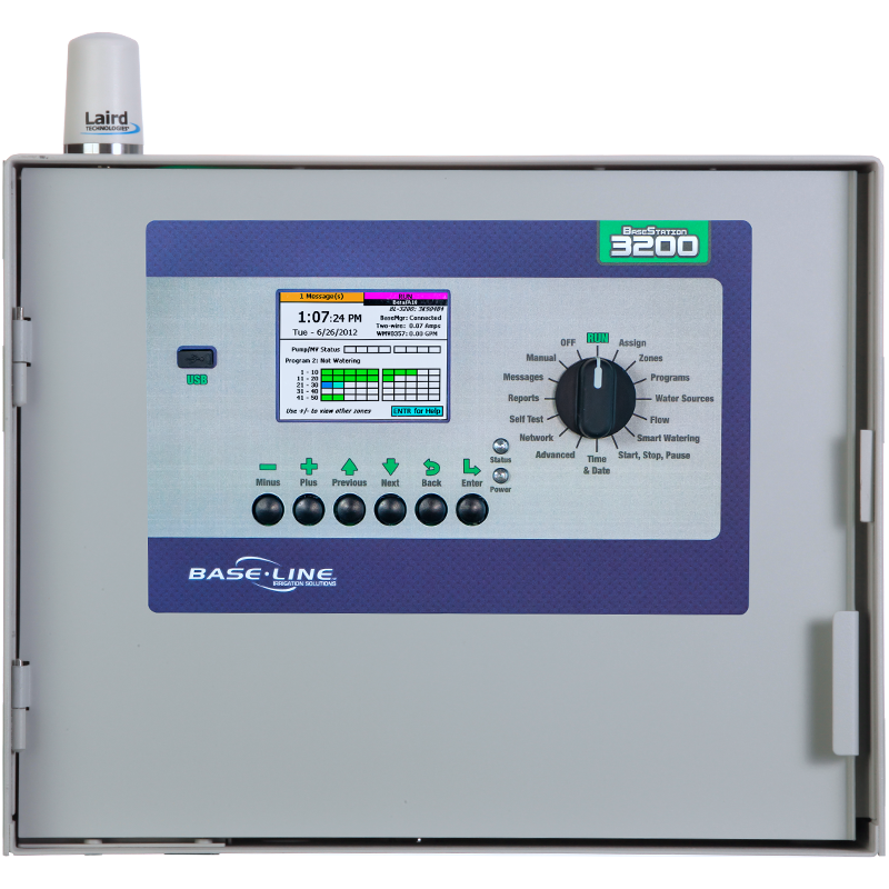 Baseline Controller W/ 24-Sta. Bicoder, Up To 200 Zones - Commercial Irrigation