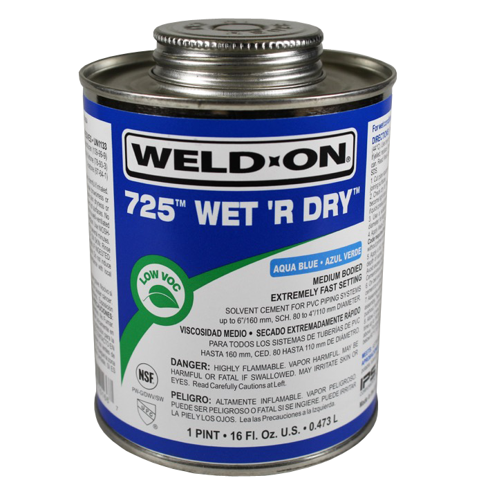 725 Wet 'R Dry Cement - Irrigation