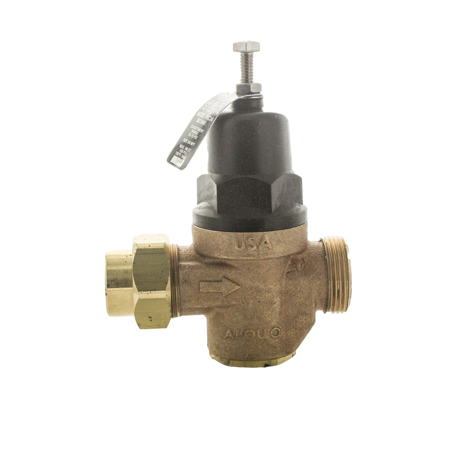 3/4" Pressure Reducing Valve - Main Connection