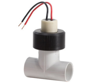 1" Flow Sensor Sch 40 PVC Tee - Irrigation