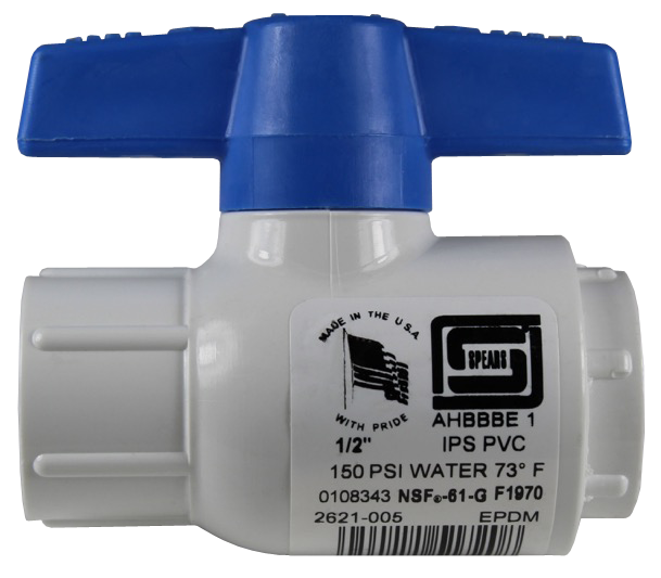 Threaded Utility PVC Ball Valve - Irrigation