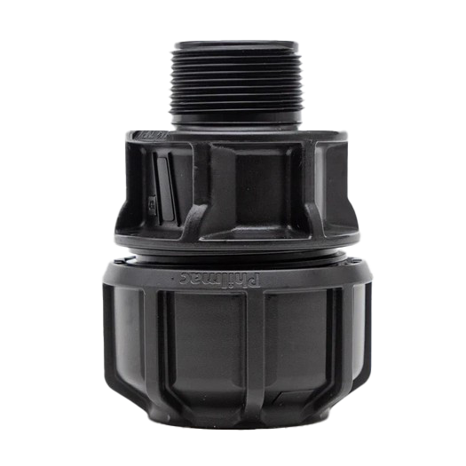 1" PE Philmac Compression Male Adapter (1" Sidr) - Fittings