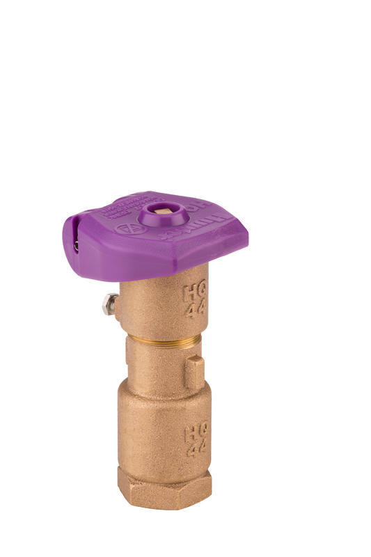 1" Hunter Quick Coupler W/ Purple Lock Lid - Irrigation