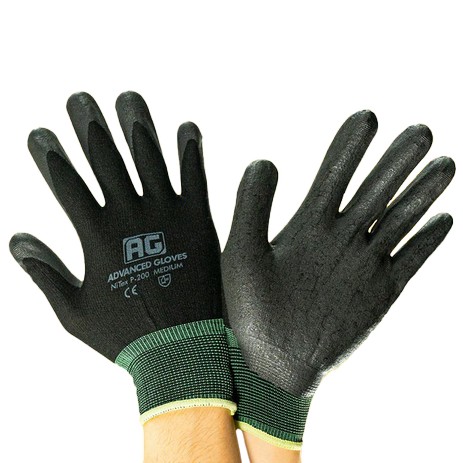 AG Nitex P200 Black Gloves Extra Large - Tools & Accessories