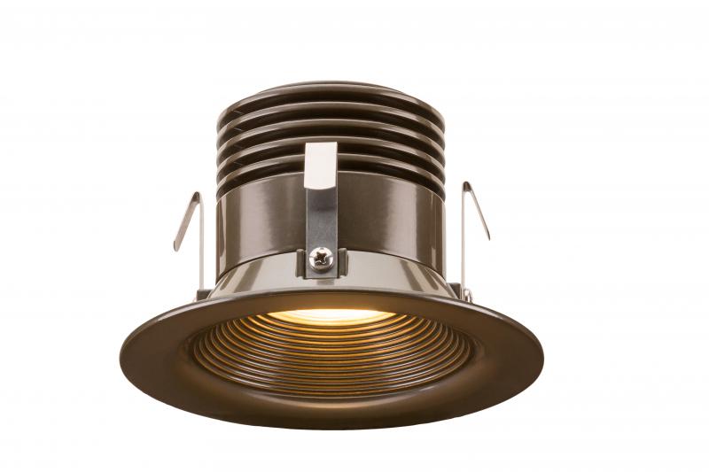 3 LED ZD Recessed Down Light - Bronze - Landscape Lighting