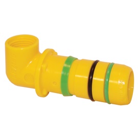 1" X 1/2" FPT Insert Elbow Fast Fitting - Irrigation